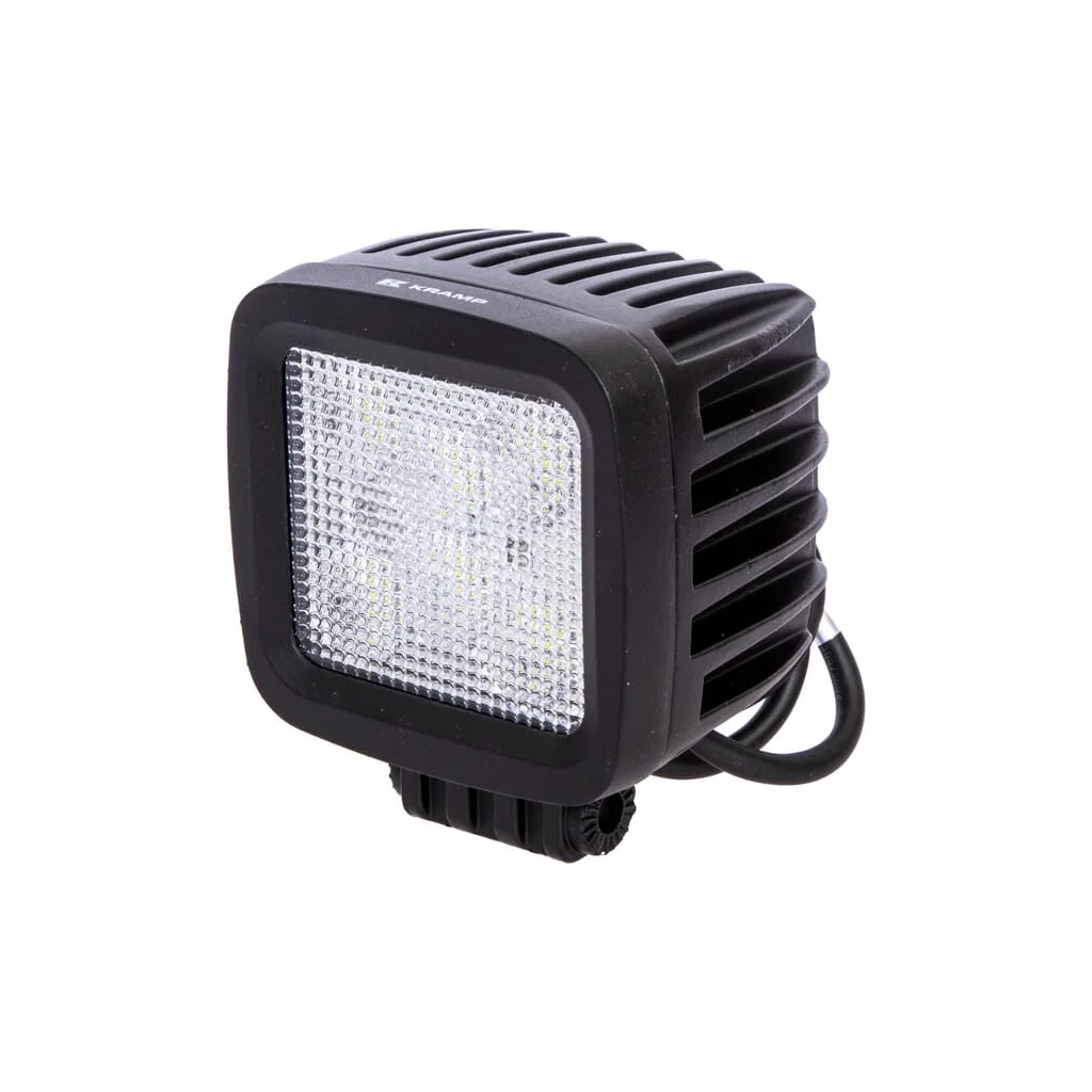 Lampă de lucru LED 42W 3780lm pătrată 10/30V 100x82x100mm tip flood 6 LED-uri Kramp LA10028
