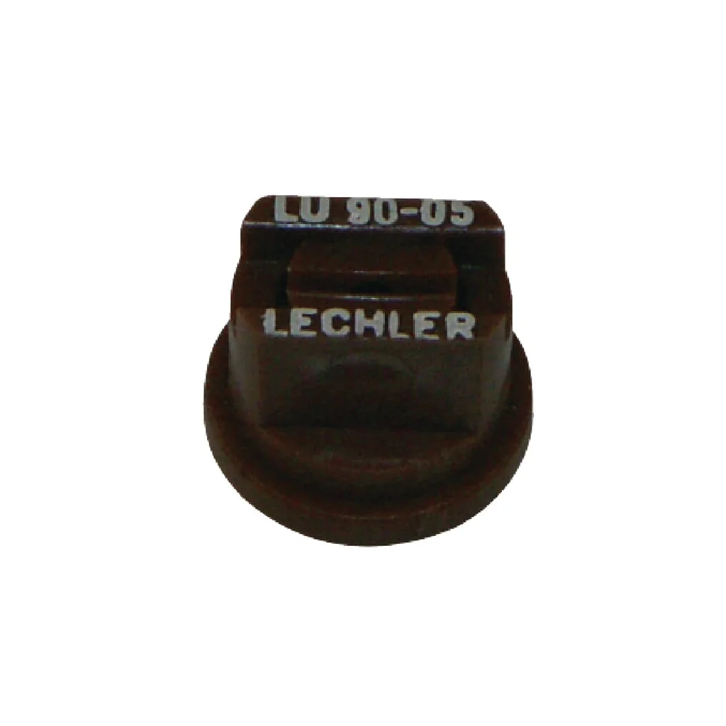 Duză ventilator plat LU 90° 05 maro din plastic Lechler LU9005POM