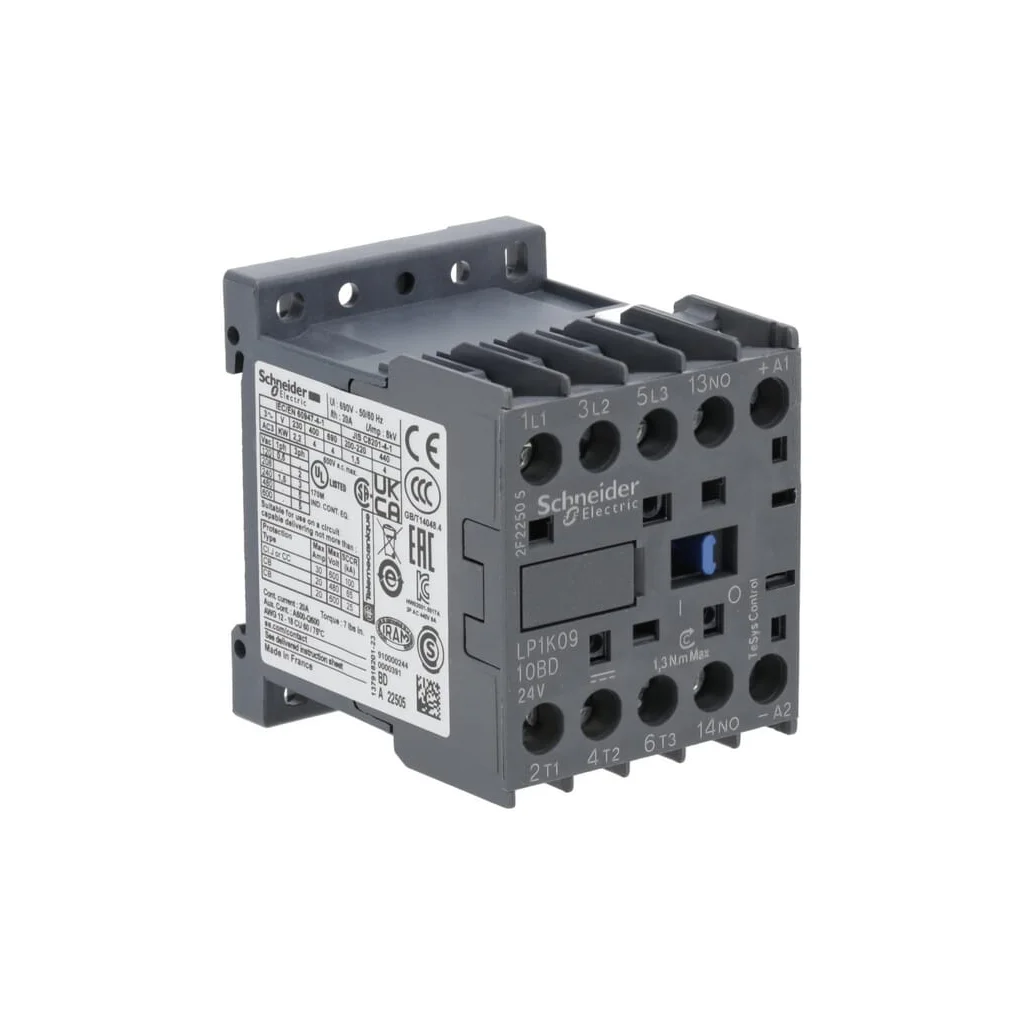Contactor 9A 4kW LP1K0910BD