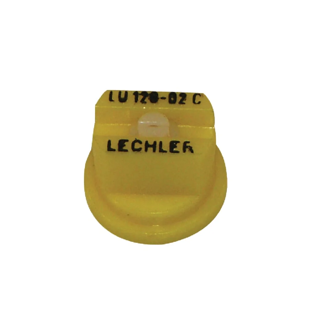 Duză ventilator plat LU 120° 02 galbenă din material ceramic Lechler LU12002C