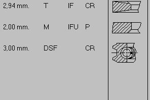 Set Segmenti 08-122100-00