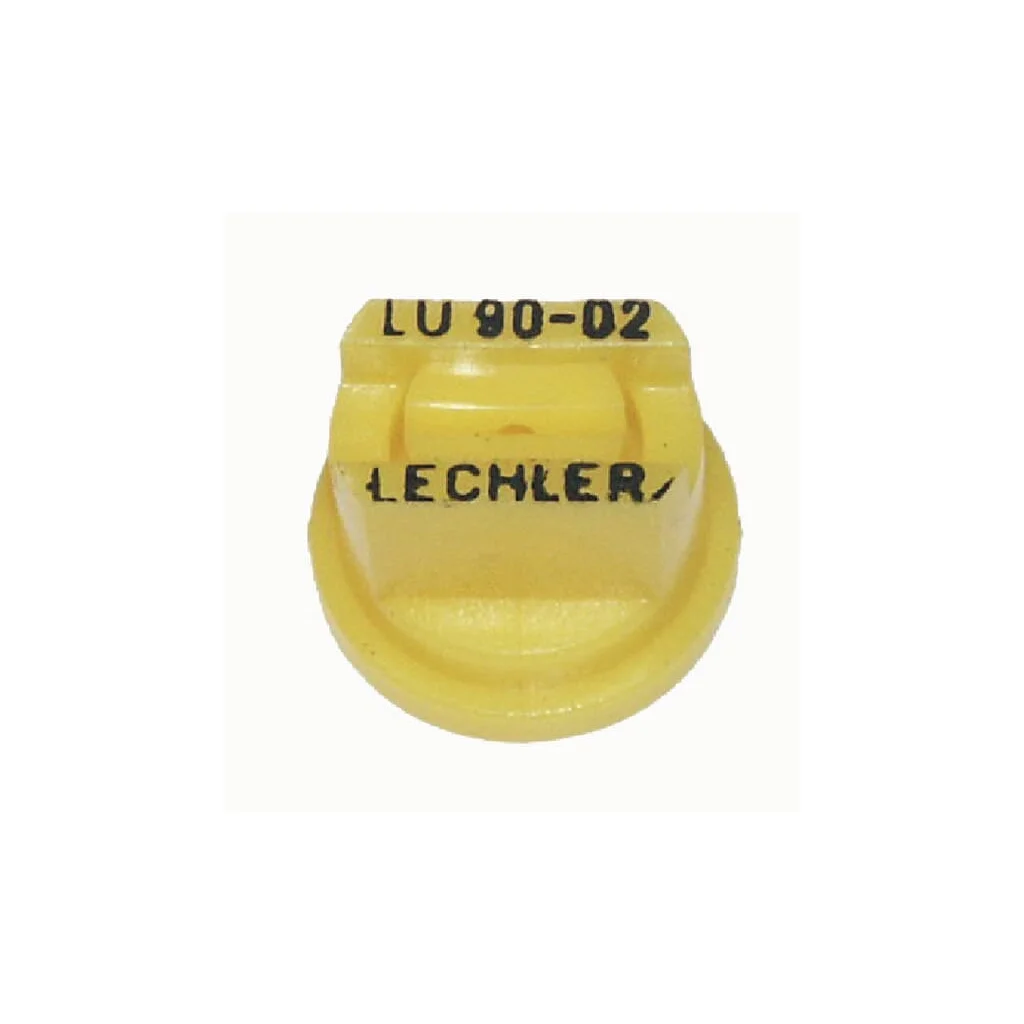 Duză ventilator plat LU 90° 02 galbenă din plastic Lechler LU9002POM
