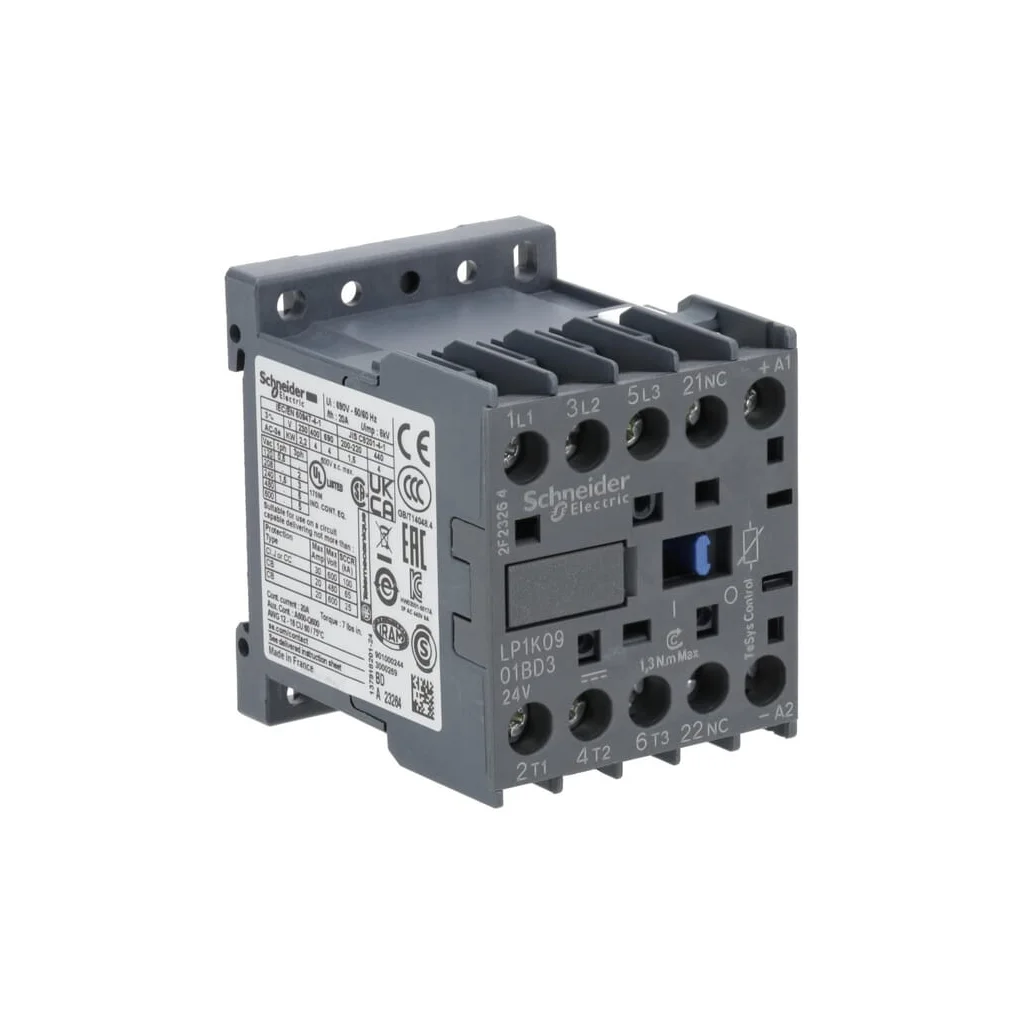 Contactor 9A 4kW LP1K0901BD3