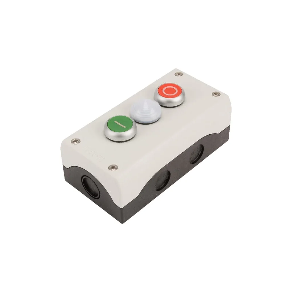 Buton cu ap are 2-way 2NC/2NO luminos M22I3M2
