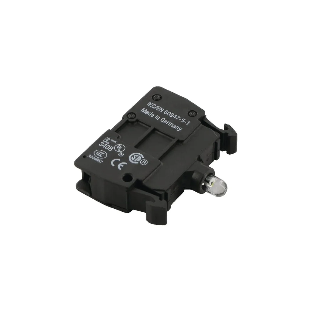 Element LED alb 12-30V frontal M22CLEDW