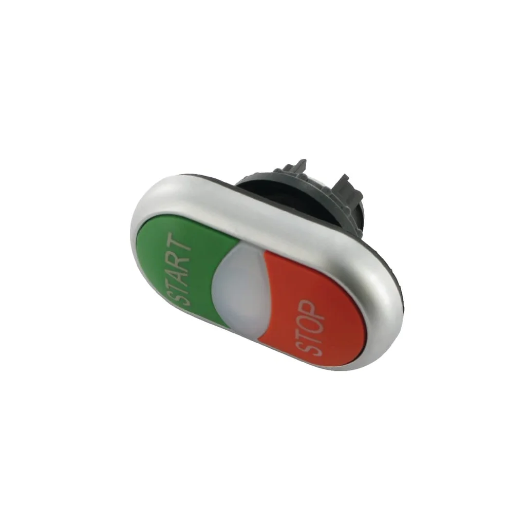 Acționare dublă cu indicator luminos M22DDLGRGB1GB