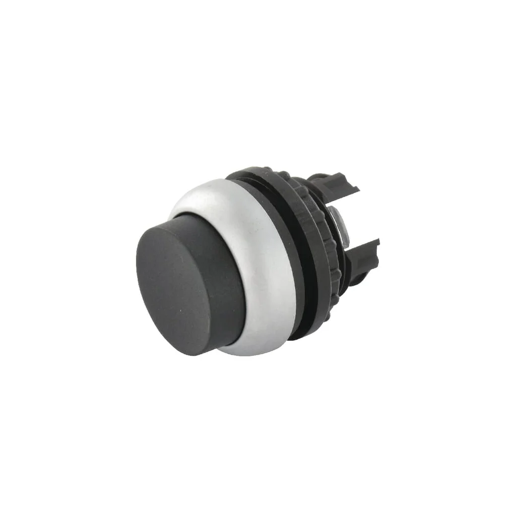 Buton negru cu pulsare, înalt M22DHS