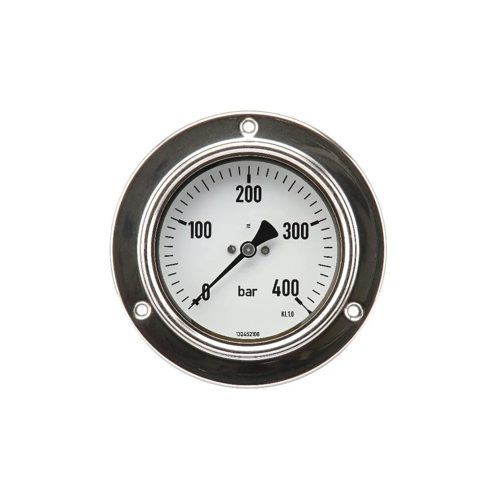 Manometru diametru 100 0–60bar 1/2" montare pe panou MA10060P08SS