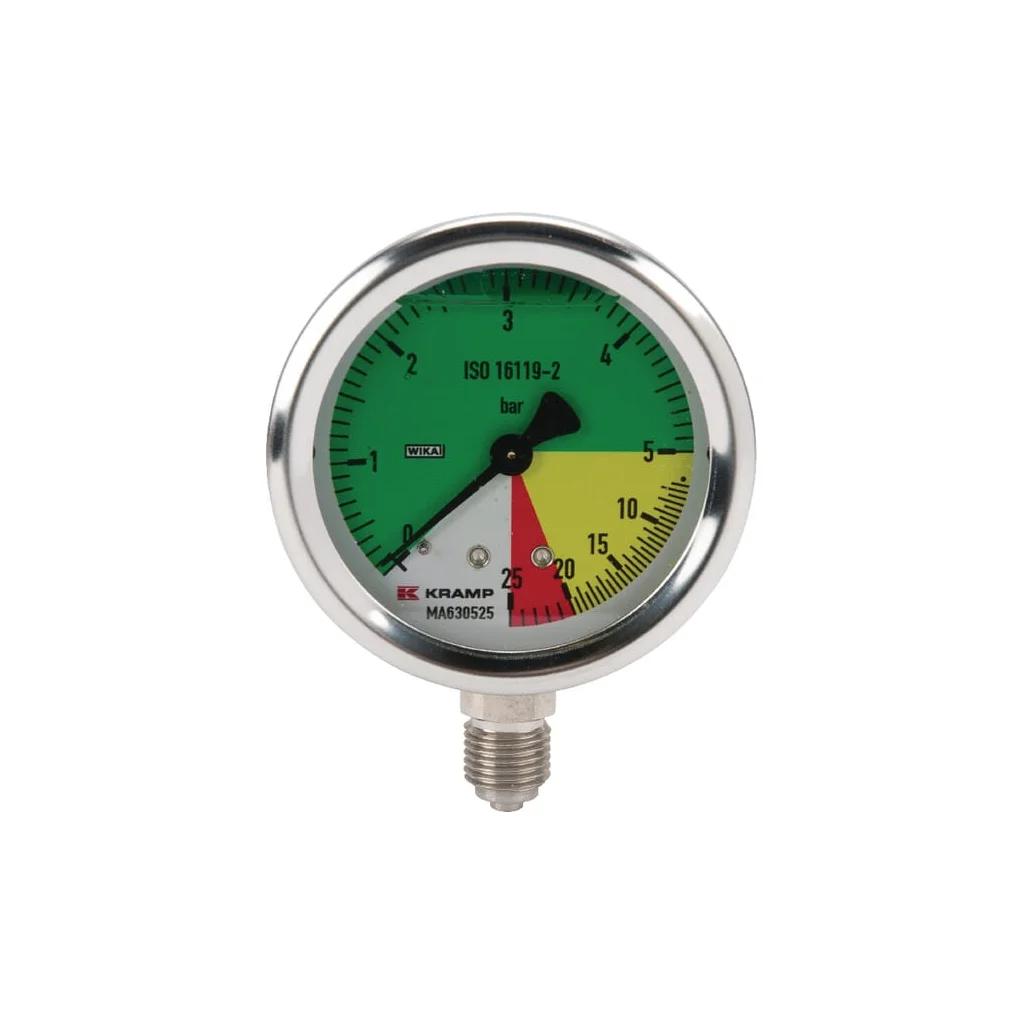 Manometru 63 1/4” AHL inferior fix MA630525