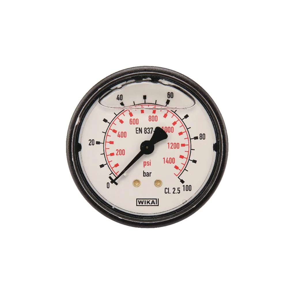Manometru Ø63 0-100bar ¼" spate MA63100B04PLGF