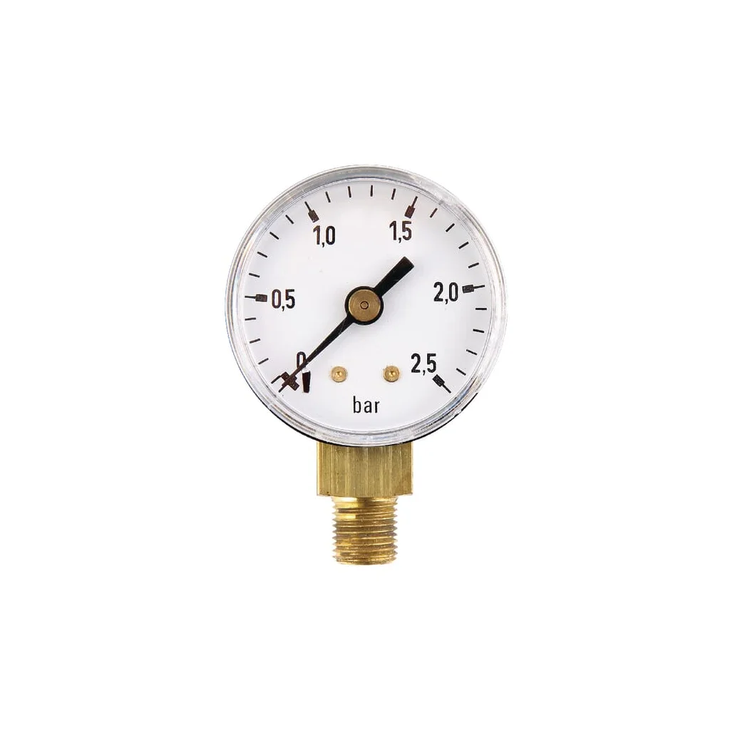Manometru Ø40 0-2,5bar ⅛" jos MA40025L02ST
