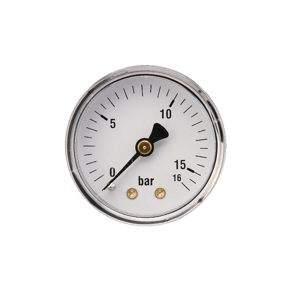 Manometru Ø50 0-16bar 1/4" spate MA5016B04ST