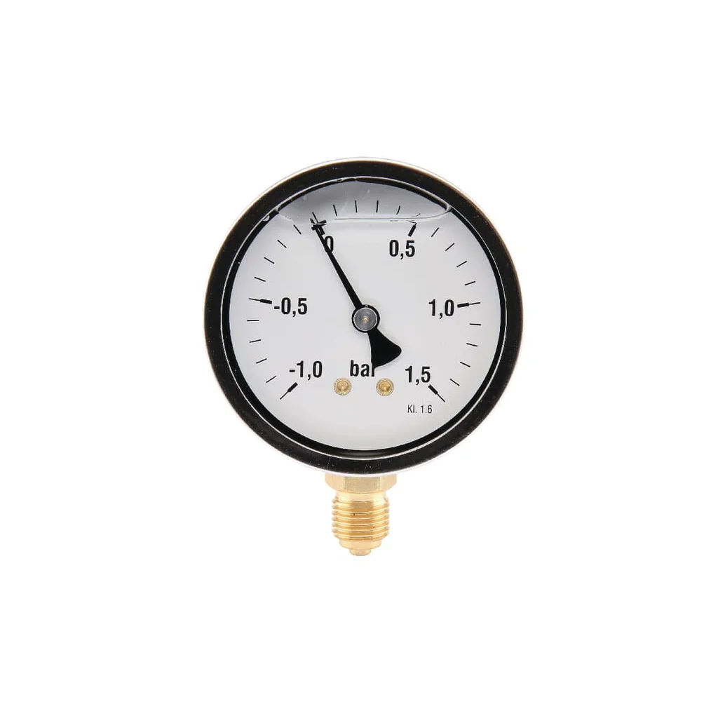 Manometru Ø63 -1-+1,5bar ¼" jos MAV630115L04SSGF