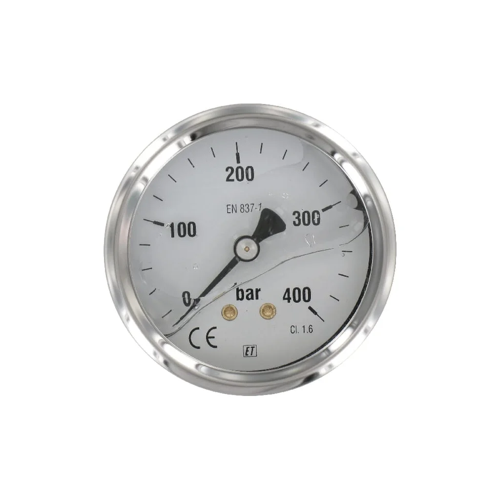 Manometru Ø63 0-400bar ¼" spate MA63400B04SSGF