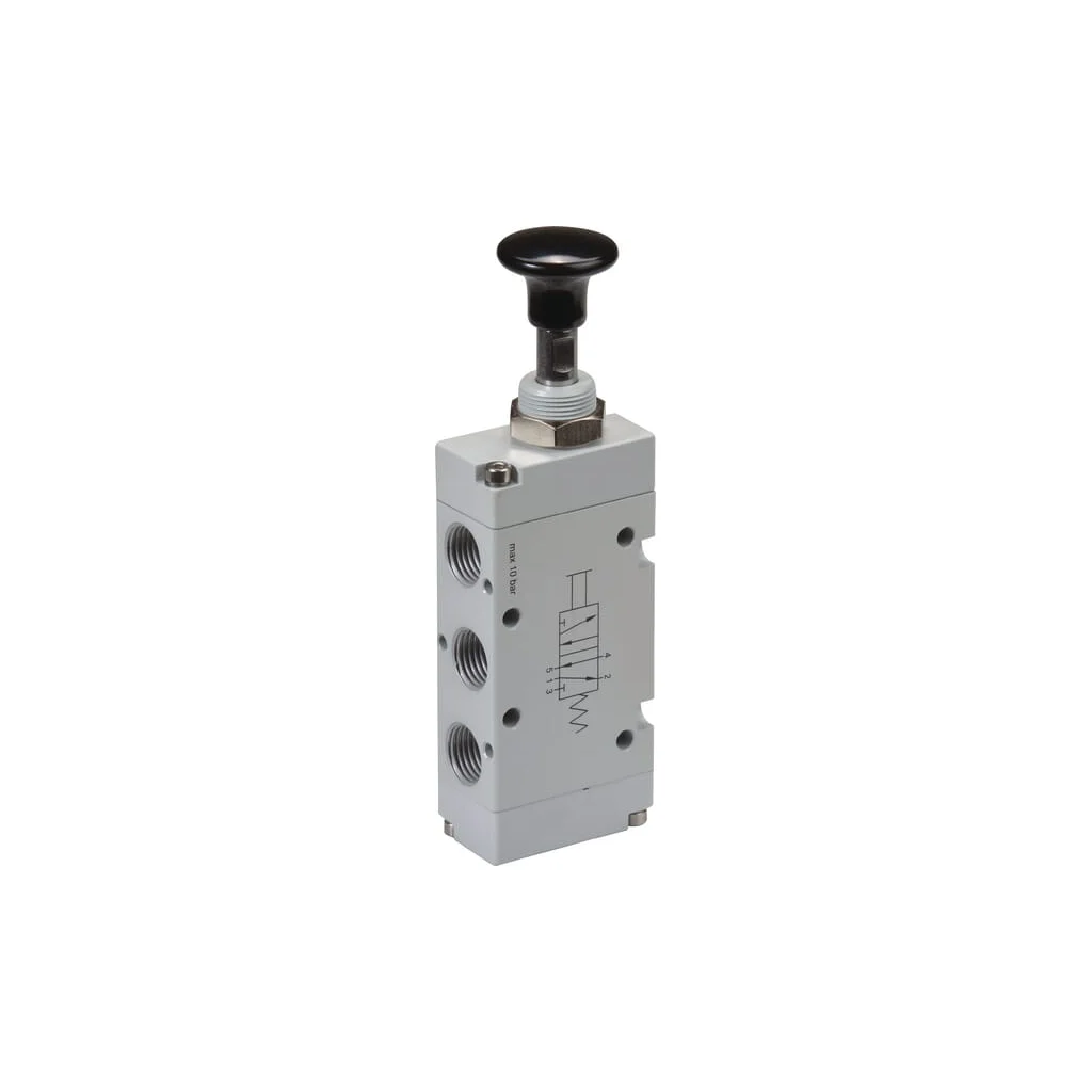 Culbutor de supapă 5/2-butoane 1/8" MAB52M18