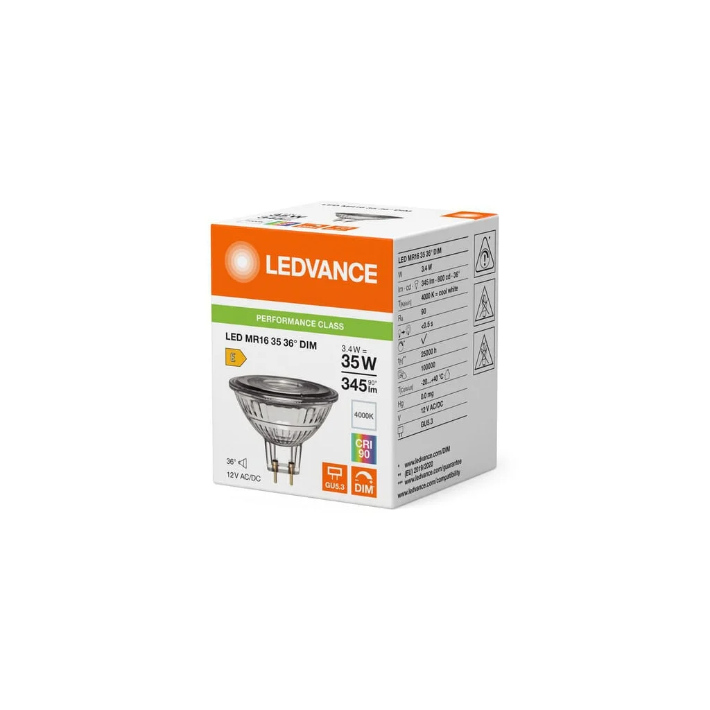 Lampă LED 3.4W 840 GU5.3 MR1635D940G5
