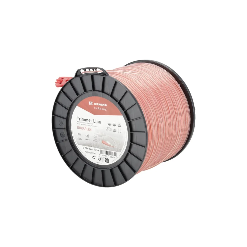 Fir trimmer Ø2,7x362m, Kramp DuraFlex NL27362DFKR