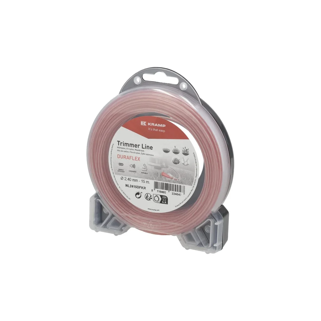 Fir trimmer Ø2,4x15m, Kramp DuraFlex NL2415DFKR