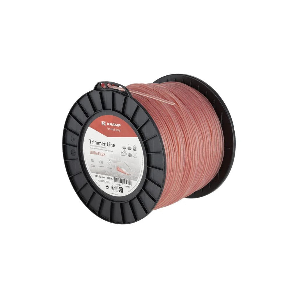 Fir trimmer Ø3,3x232m, Kramp DuraFlex NL33232DFKR