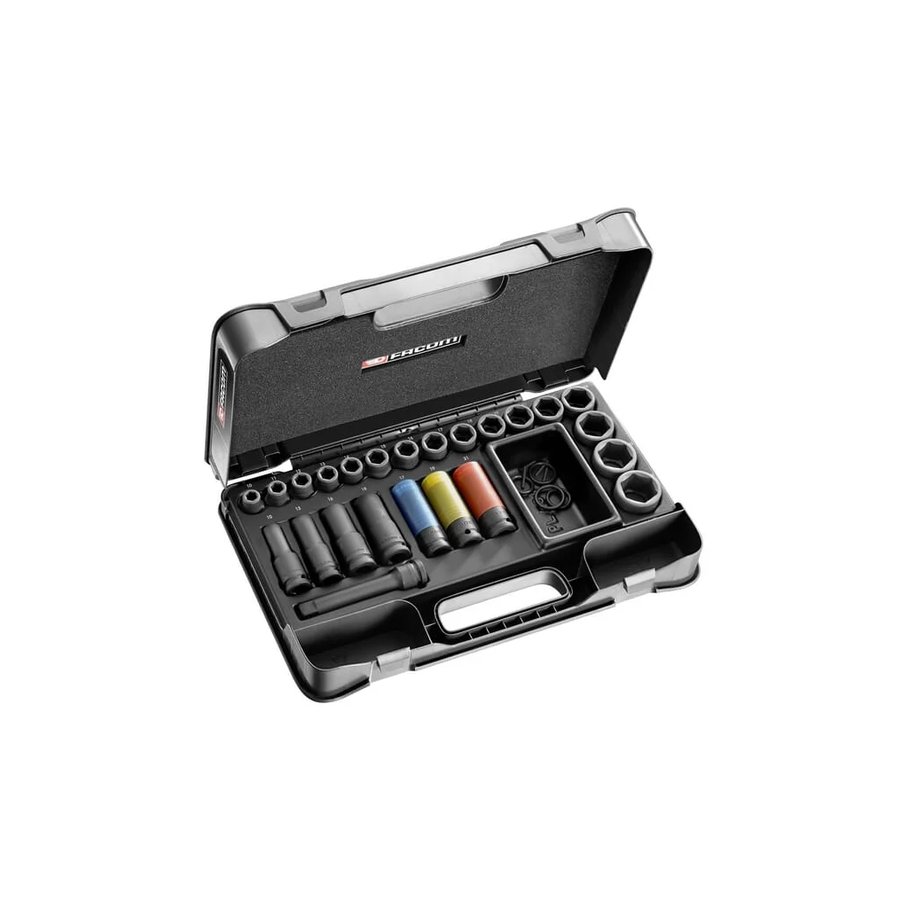Set chei tubulare de impact 10-32mm 23 bucăți NS550BPB