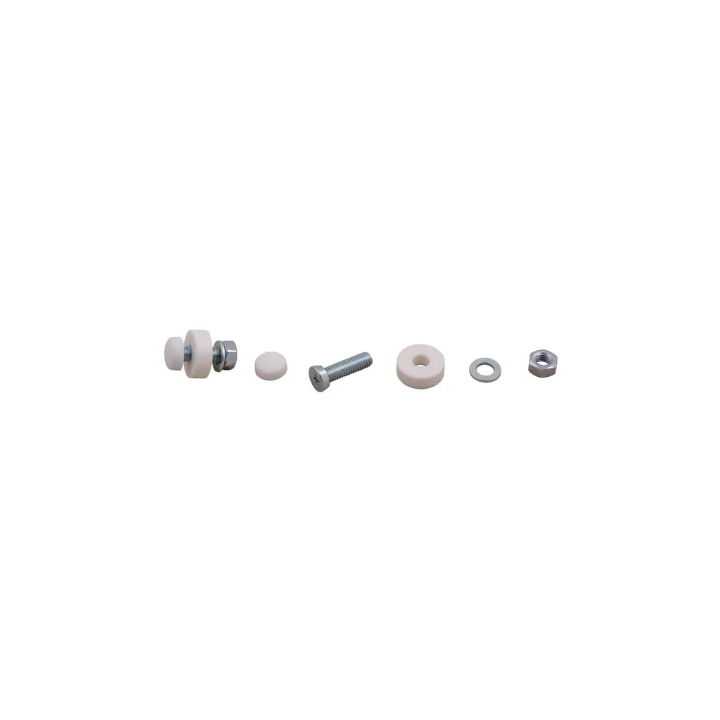 Șurub număr de înmatriculare cu piuliță și capac M6x20mm filet 20mm oțel placat cu zinc Kramp NSS620W