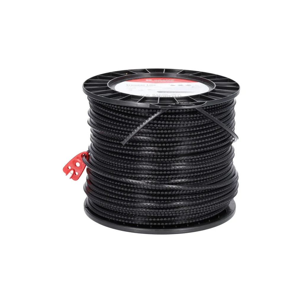 Fir de tăiere Nylsaw, diametru 4,5mm, 100m, pătrat, negru, Kramp NL45100NKR