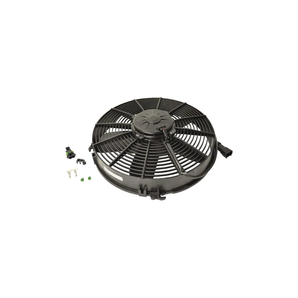 Ventilator cu grilaj și motor 24-36V DC OK9HPA3635
