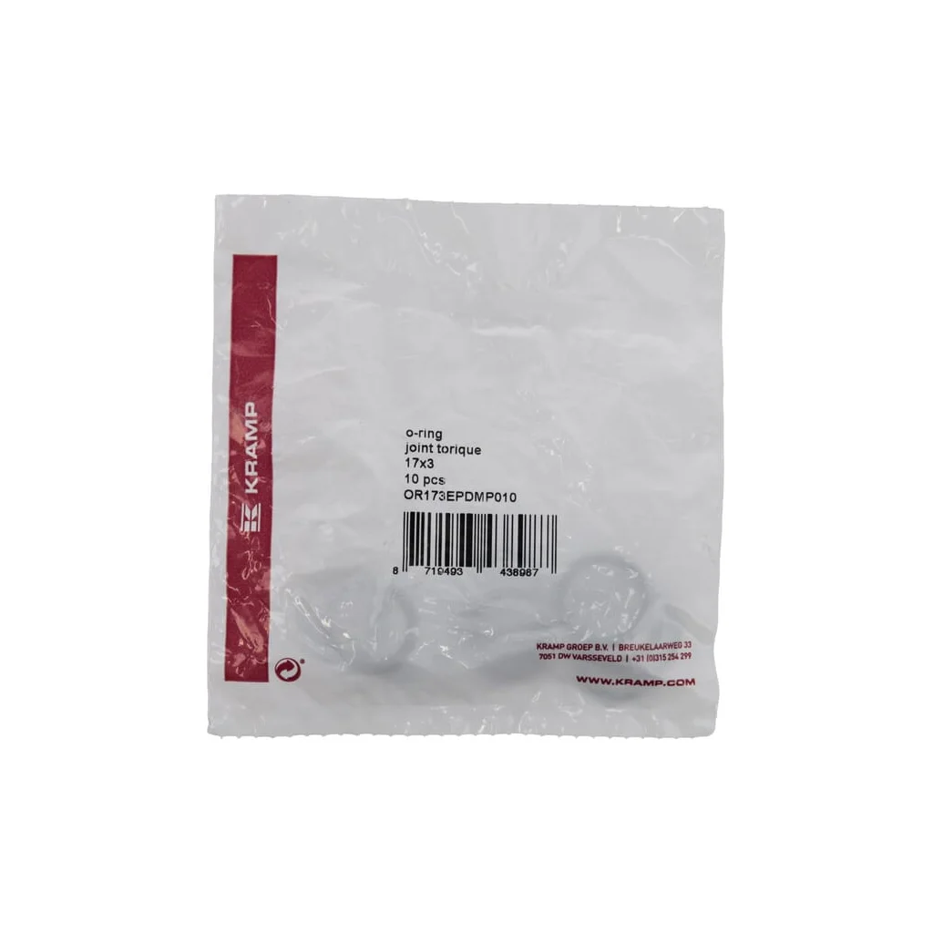 O-ring 17x3 70 shore EPDM 10x OR173EPDMP010