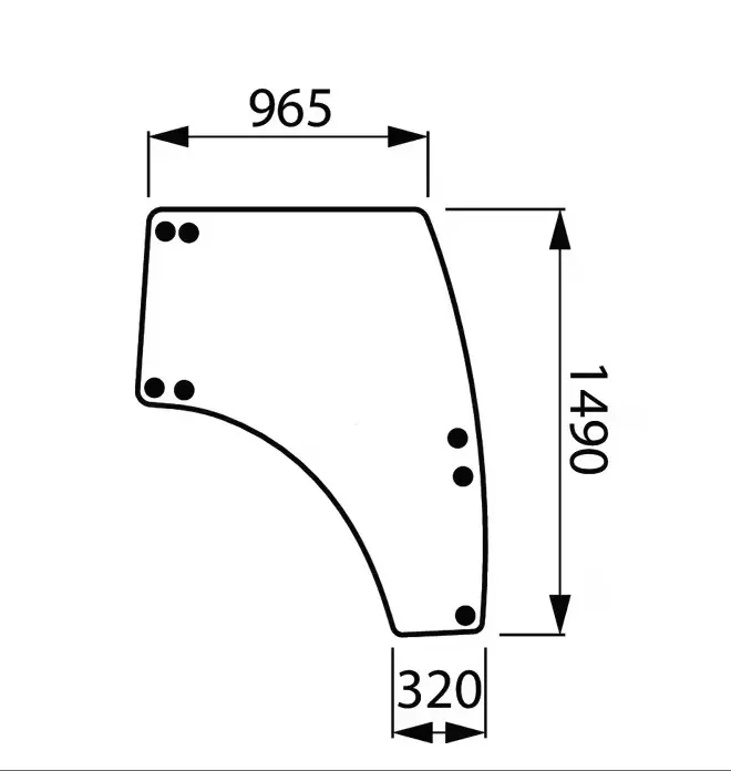Portiera Sticla Dr. 3674695M1