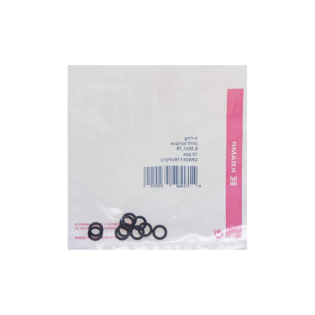 O-ring 6.35x1.78 75 Shore Viton 10x OR635178VP010
