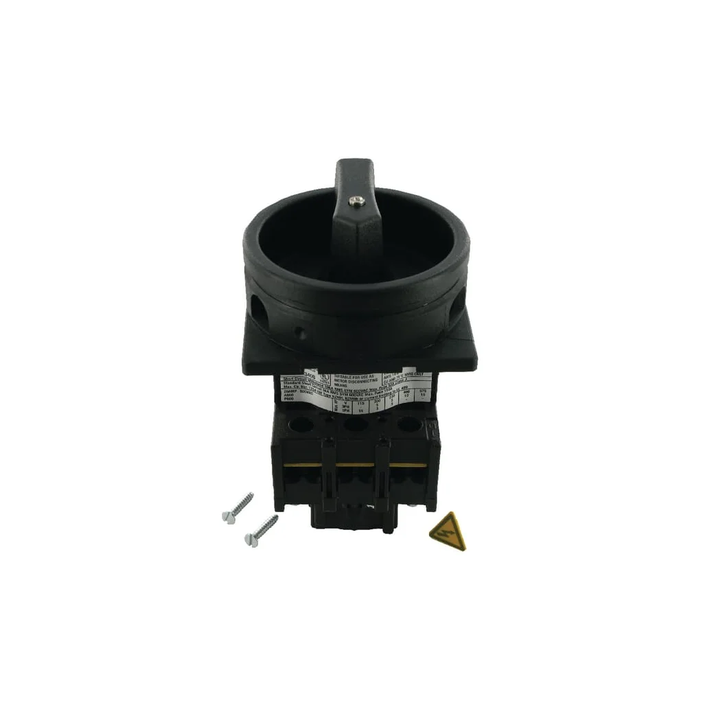 Comutator rotativ 3P, 25A, BK P125EASVBSW