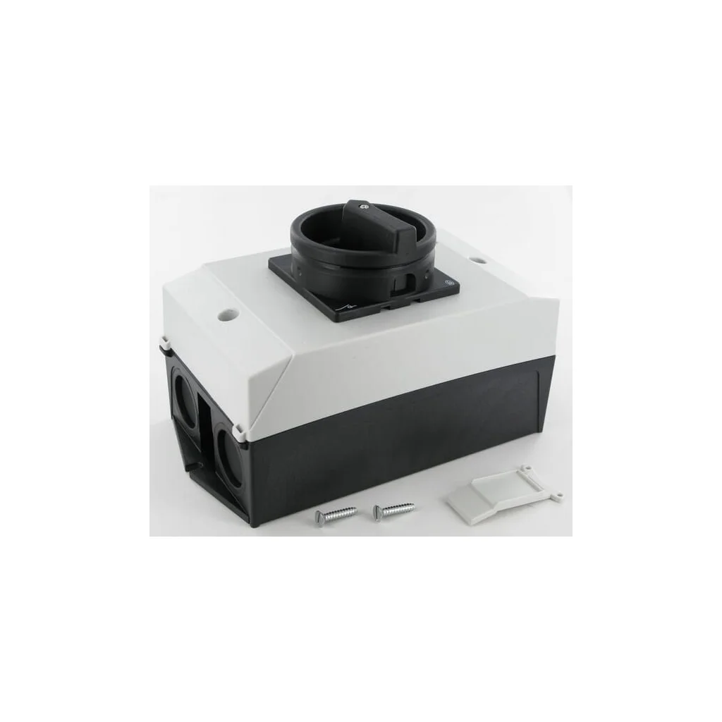 Comutator rotativ 3P+N, 32A, BK P132I2SVBSWN