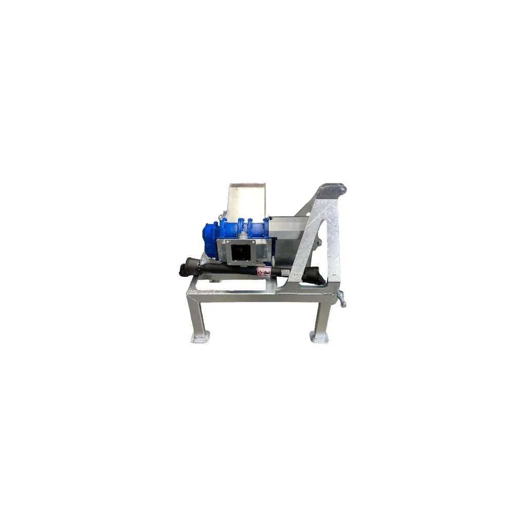Pompă cu lobi rotativi A116-300S pe cadru cu dispozitiv de colectare a pietrelor PA11630030