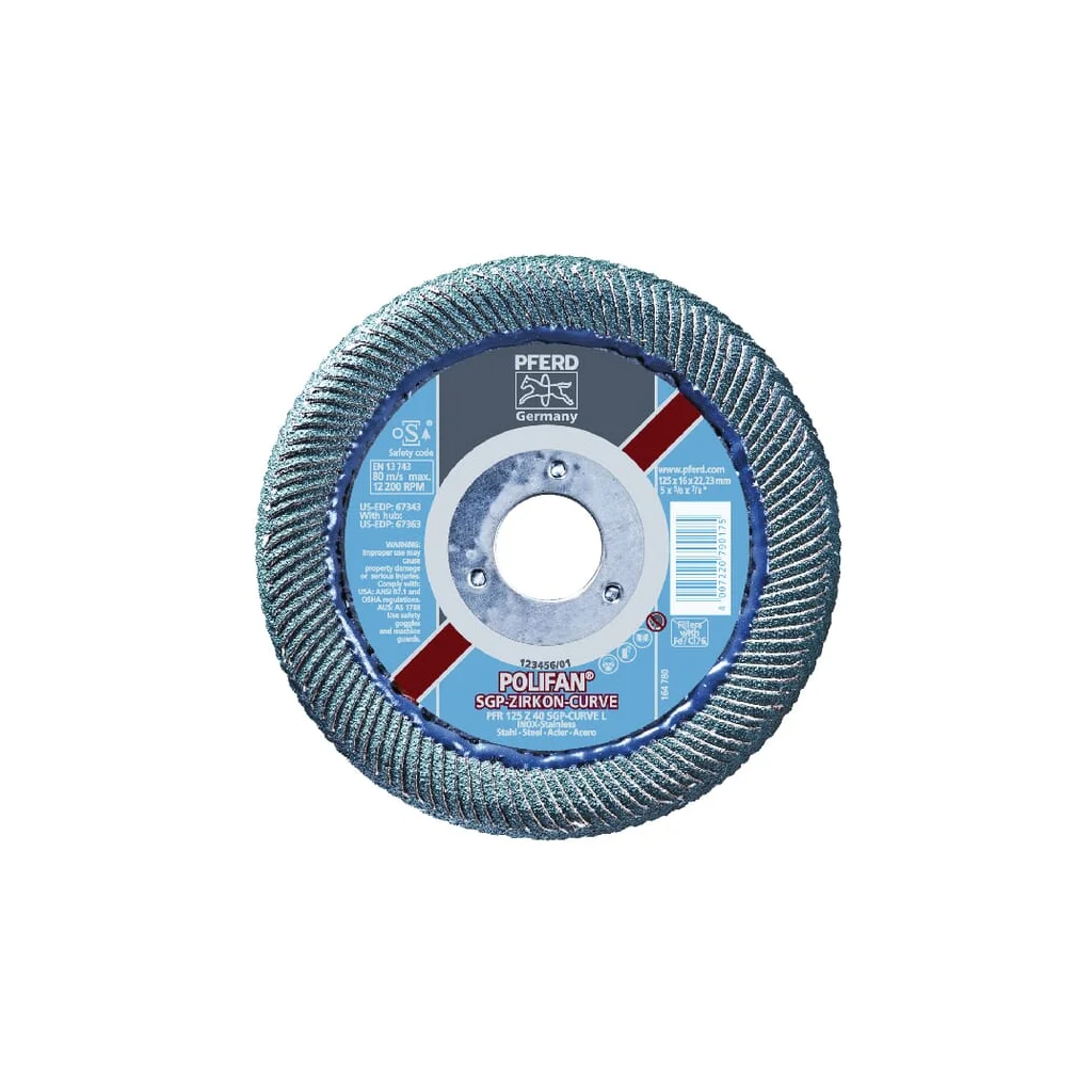 Disc abraziv Lapper 125-8mm PFR125Z40L