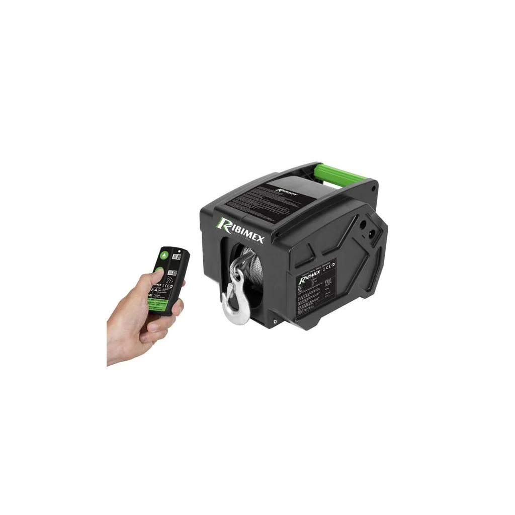 Troliu auto cu telecomandă 12V - 900/1800kg PE12VT1