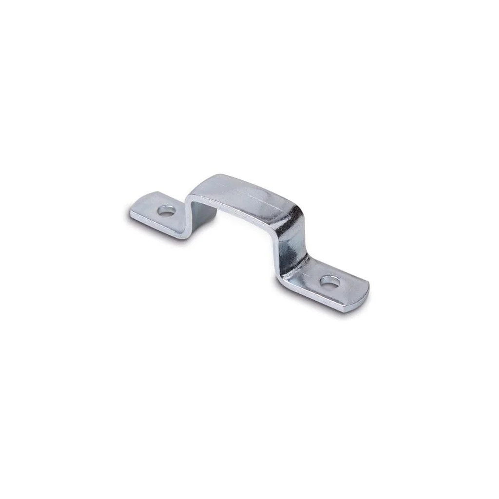 Crampă plată, zincată pentru ochet oval 42x22 mm distanța găurii: 57 mm PL10660