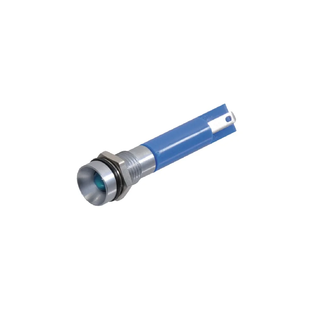 Comutator basculant LED albastru 24V Q8R1GXXB24E