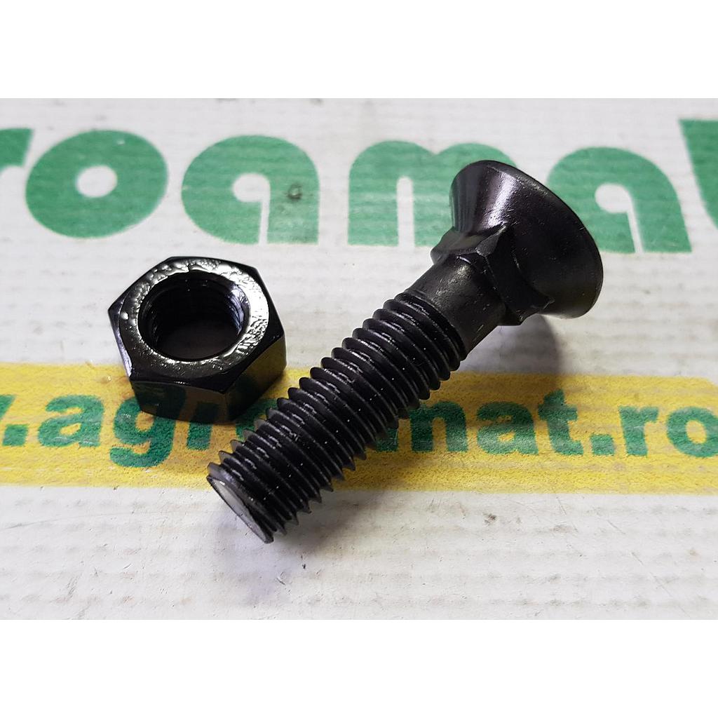 Surub Cap Plat Gat Patrat 12x50mm