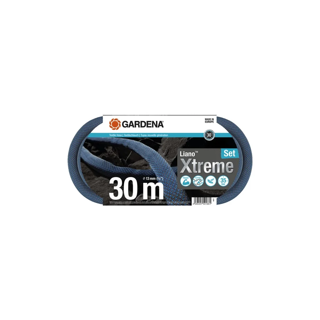 Furtun textil Liano™ Xtreme 13 mm (1/2"), set 30 m GA18477