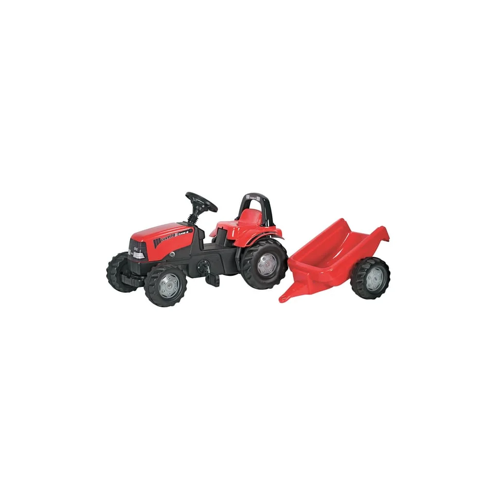 Tractor cu pedale Case CVX 1170 și remorcă, RollyKid R01241