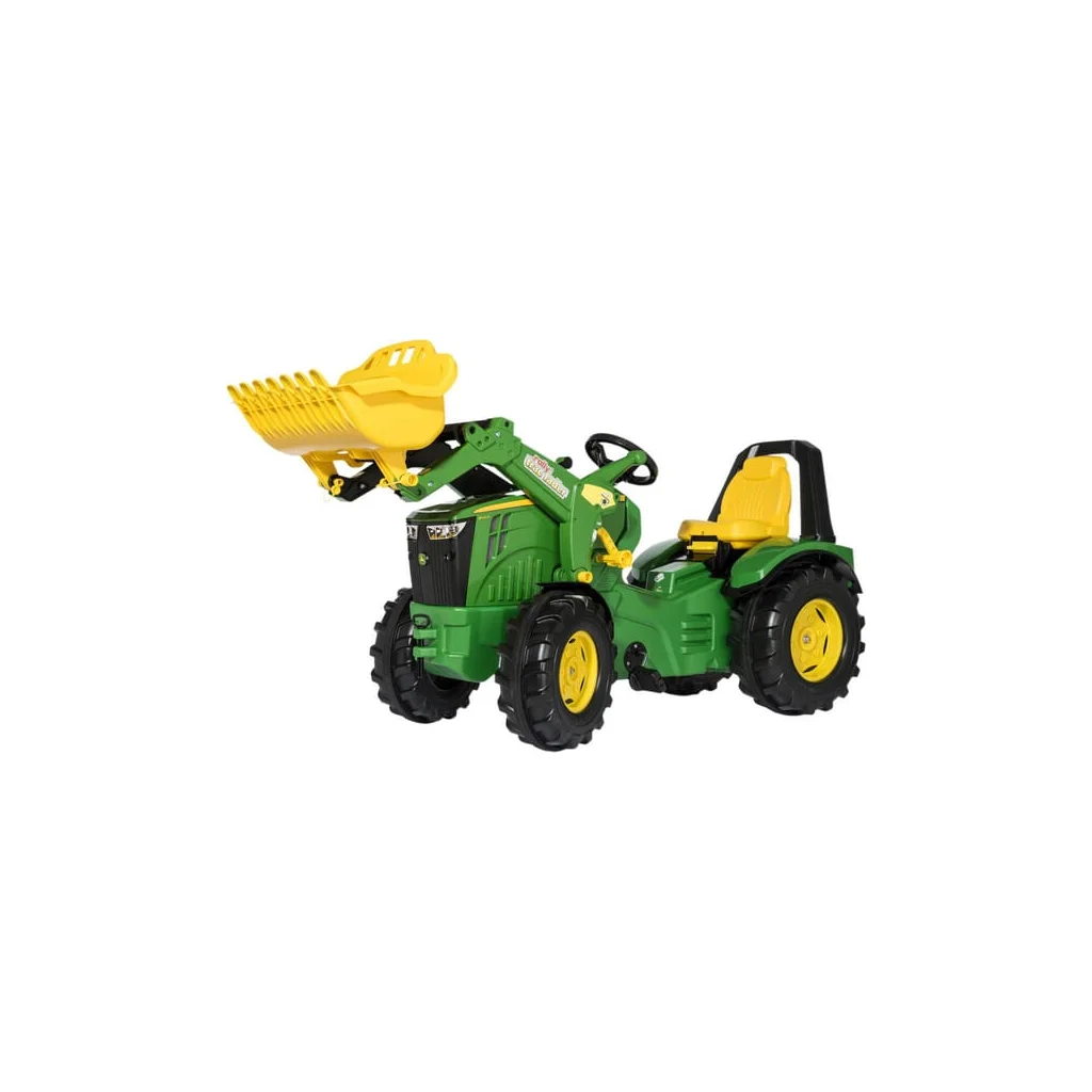 Tractor cu pedale X-Trac John Deere 8400R și încărcător frontal R651047