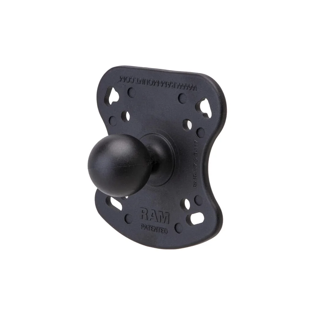 Placă de montaj RAM cu bilă de cauciuc de 1,5" RAMC107B