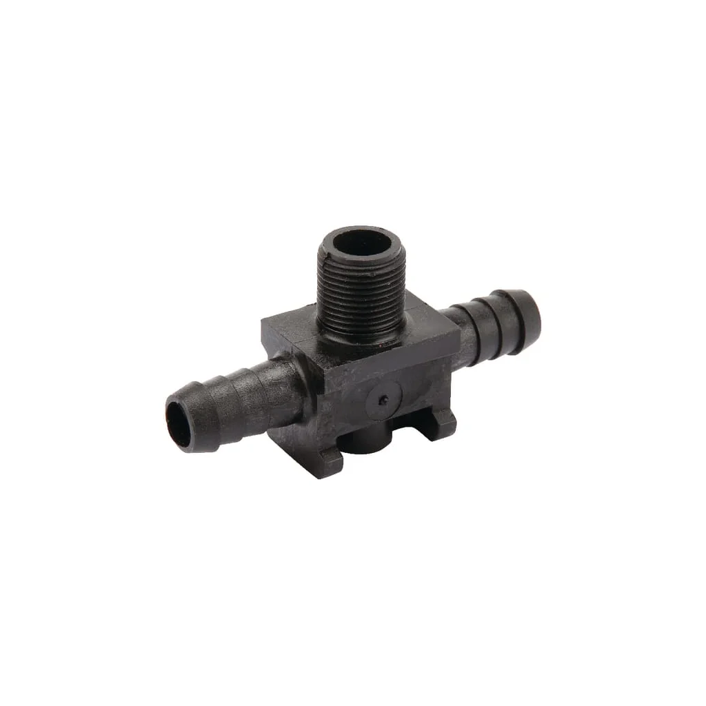 Piesă intermediară cu filet, neagră RG00000150