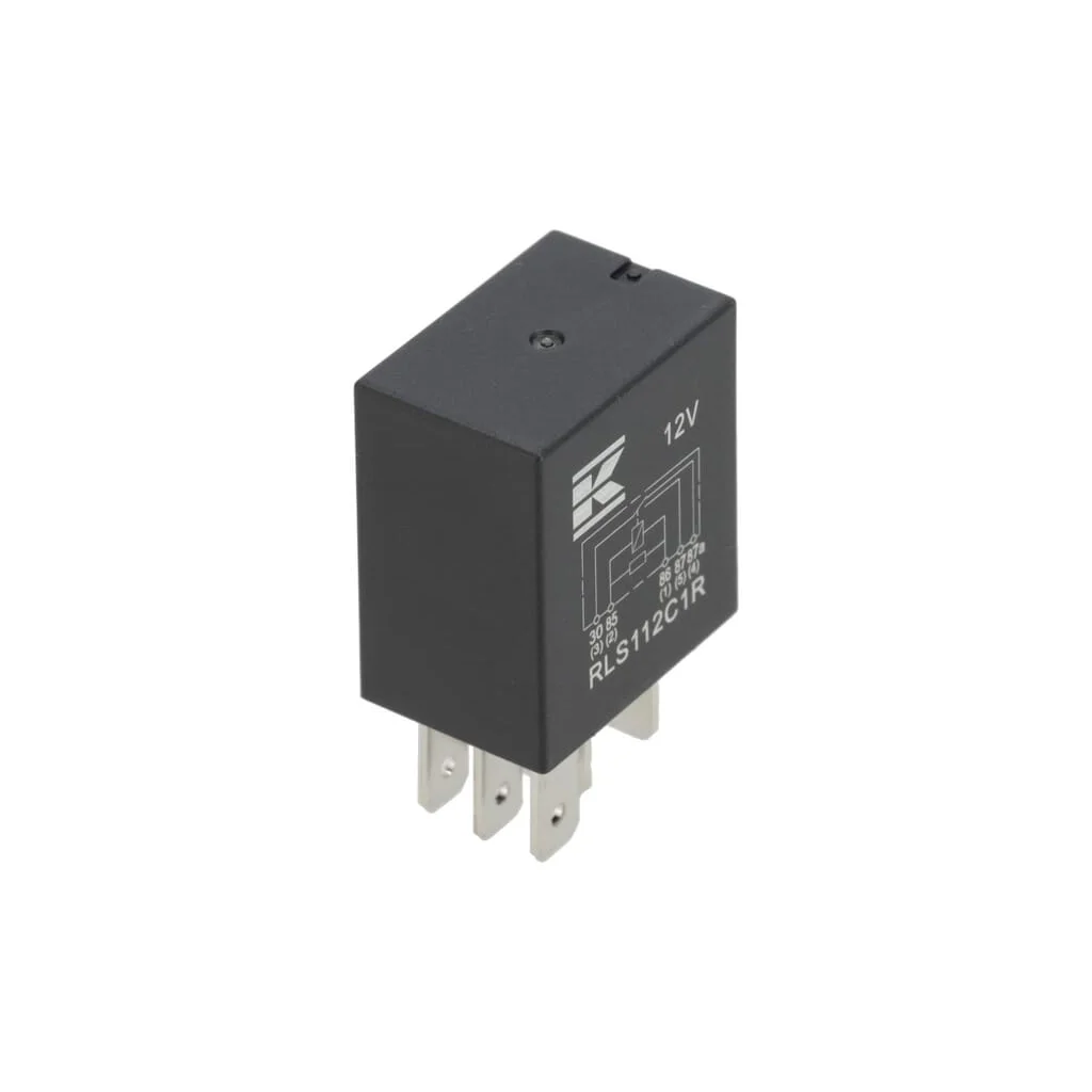 Micro releu 12V, 20A/35A, cu rezistor RLS112C1R