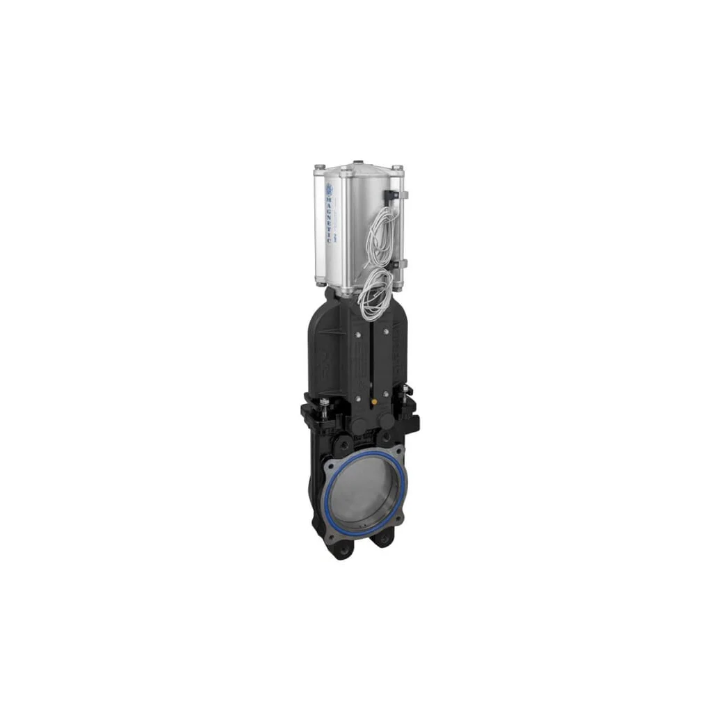 Vană cuțit 6" GLADIO pneumatică cu senzori RIV122150
