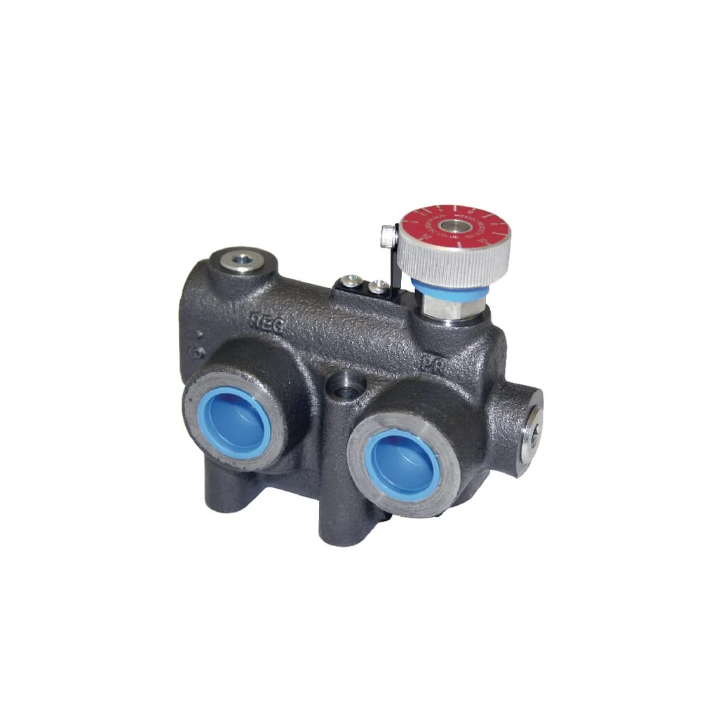 Supapă control debit cu 3 căi 0-114 l/min RV2FV2V012114