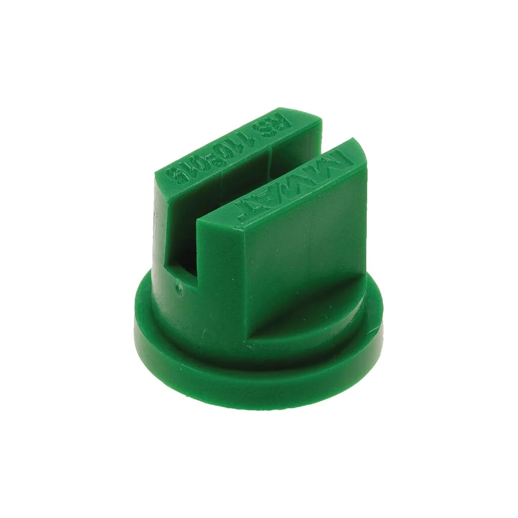 Duză ventilator plat RS 110° 015 verde din plastic MMAT RSMM110015