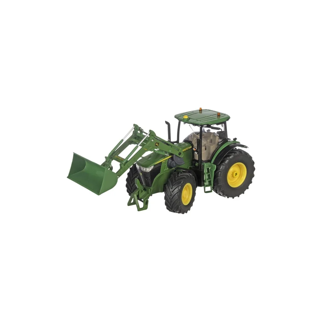 Tractor John Deere 7310R cu încărcător frontal și control prin aplicație Bluetooth S06792