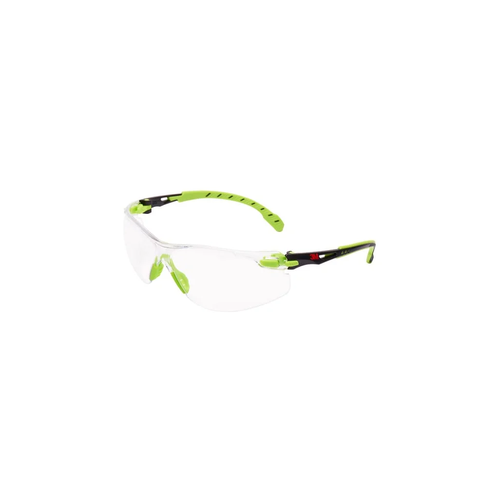 Ochelari de protecție Solus™ 1000 cu lentilă transparentă verde/neagră S1201SGAFKT