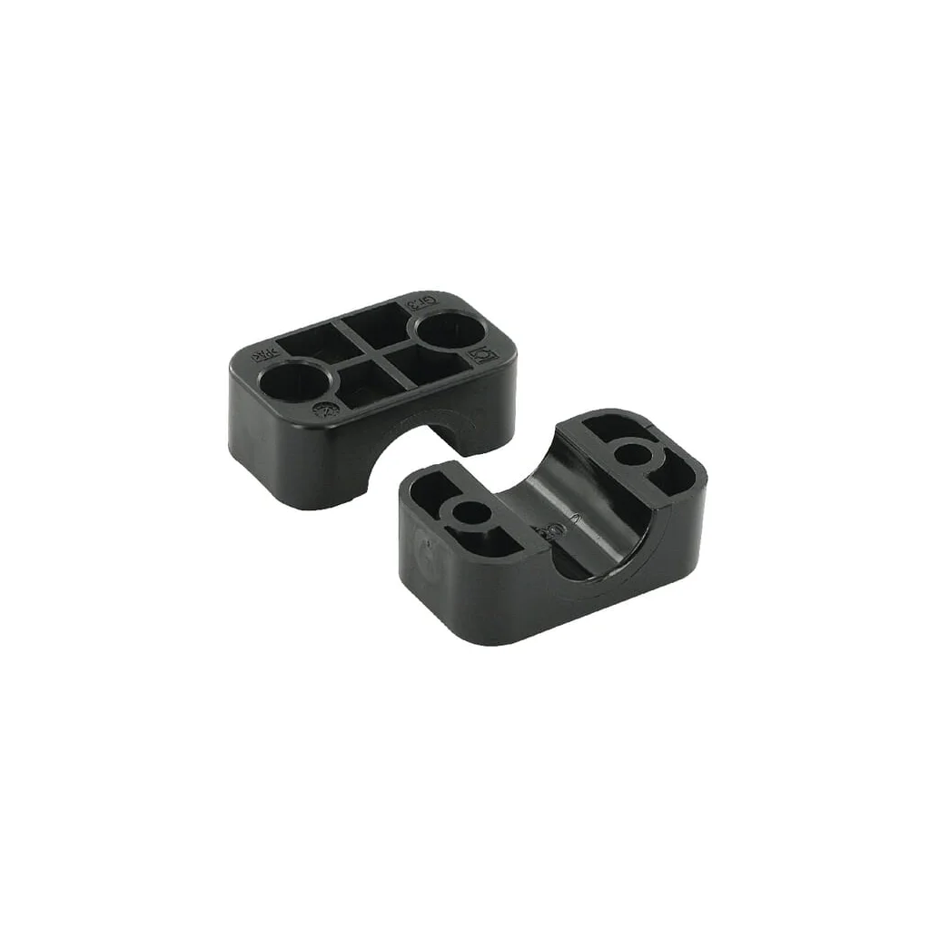 Clema neagră netedă A3 20 mm RS911320PAG